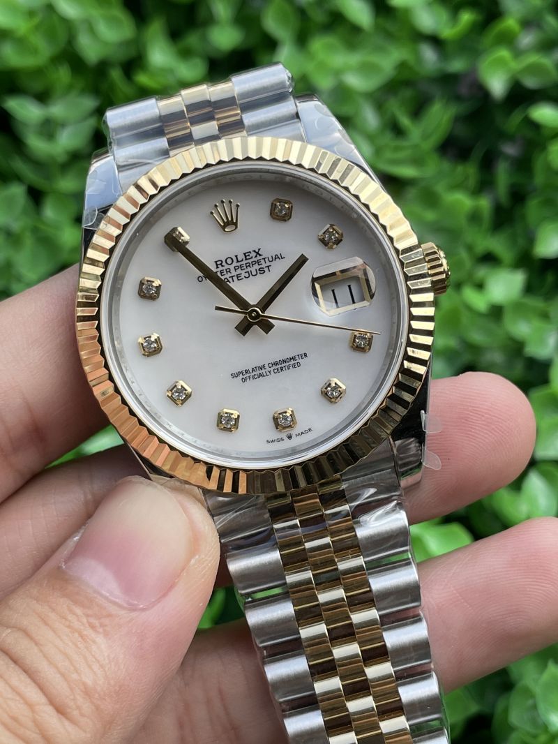 Replica Rolex Watch Seagull 2813 Movement 5A Quality BP Factory Two Tone 41mm Datejust Watch