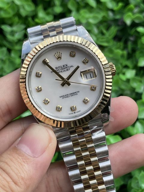 Replica Rolex Watch Seagull 2813 Movement 5A Quality BP Factory Two Tone 41mm Datejust Watch