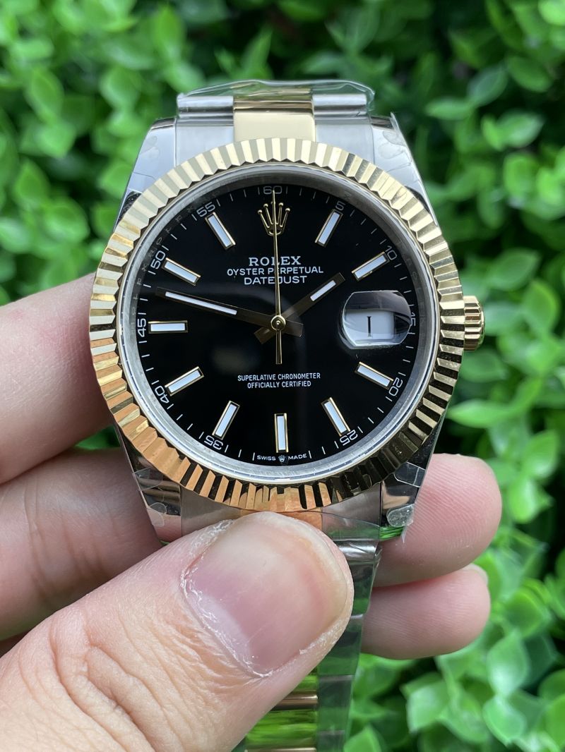 Replica Rolex Watch Seagull 2813 Movement 5A Quality BP Factory Two Tone41mm Datejust Watch