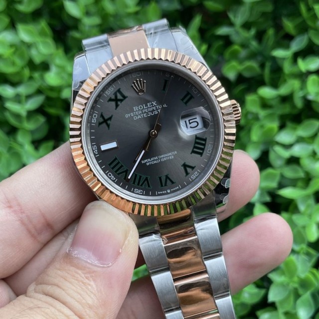 Replica Rolex Watch Seagull 2813 Movement 5A Quality BP Factory Two Tone41mm Datejust Watch