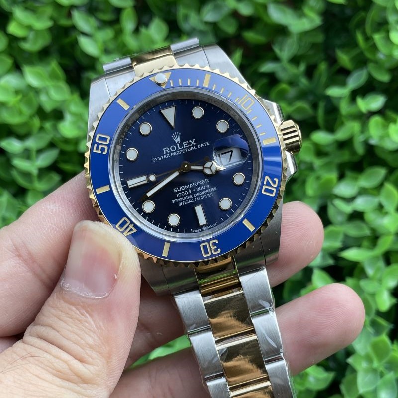 Replica Rolex Watch Seagull 2813 Movement AAA+ Quality K1 Factory 41mm Two Tone Submariner Watch