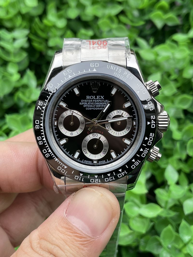 Replica Rolex Watch 3A Quality Quartz Timing Function Movement 316L Steel 40mm Daytona Watch