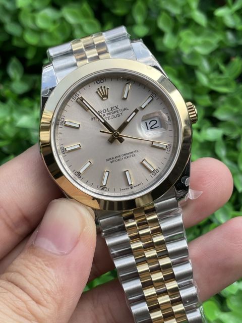 Replica Rolex Watch Seagull 2813 Movement 5A Quality BP Factory Two Tone 41mm Datejust Watch