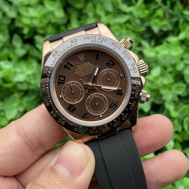 Replica Rolex Watch 3A Quality Quartz Timing Function Movement 316L Steel 40mm Daytona Watch