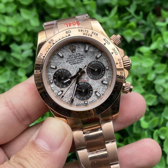 Replica Rolex Watch 3A Quality Quartz Timing Function Movement 316L Steel 40mm Daytona Watch