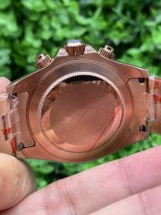 Replica Rolex Watch 3A Quality Quartz Timing Function Movement Diamond Rainbow 316L Steel 40mm Daytona Watch