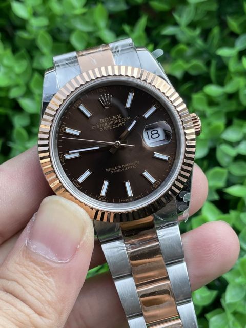 Replica Rolex Watch Seagull 2813 Movement 5A Quality BP Factory Two Tone41mm Datejust Watch