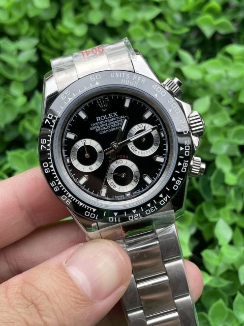 Replica Rolex Watch 3A Quality Quartz Timing Function Movement 316L Steel 40mm Daytona Watch