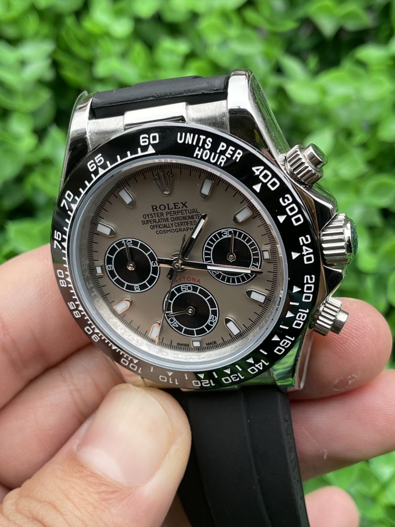 Replica Rolex Watch 3A Quality Quartz Timing Function Movement 316L Steel 40mm Daytona Watch