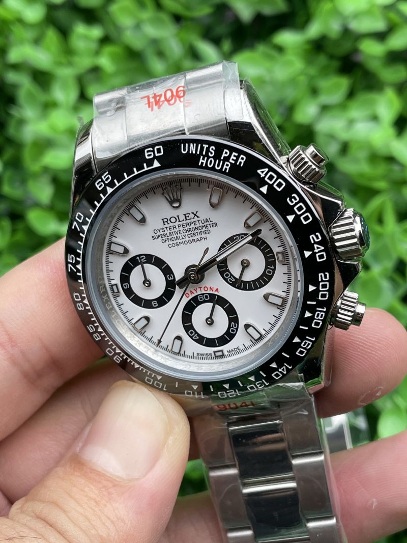 Replica Rolex Watch 3A Quality Quartz Timing Function Movement 316L Steel 40mm Daytona Watch