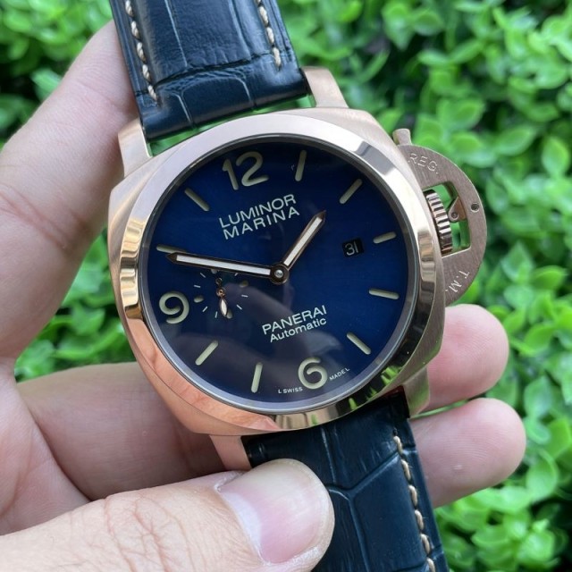 Replica Panerai Watch Seagull 2813 Movement AAA+ Quality Rose Gold King Factory 44mm PAM Watch