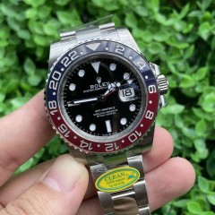 Replica Rolex Watch 3285 Movement 904L Steel 40mm 1:1 Clean Factory 126710BLRO GMT Master Pepsi Watch