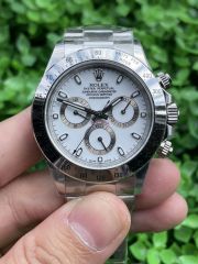 Replica Rolex Watch 5A Quality 4130 Timing Movement 904L Steel 1：1 40mm Clean Factory 12.3mm Thickness 116500LN Daytona Watch