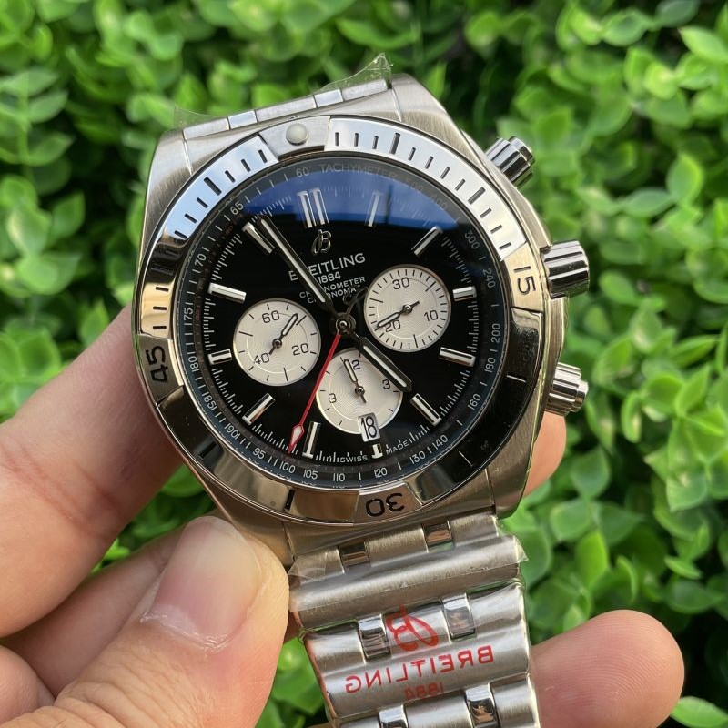 Replica Breitling Watch AAA Quality Quartz Battery Movement 316L Steel 42mm CHRONOMAT Watch