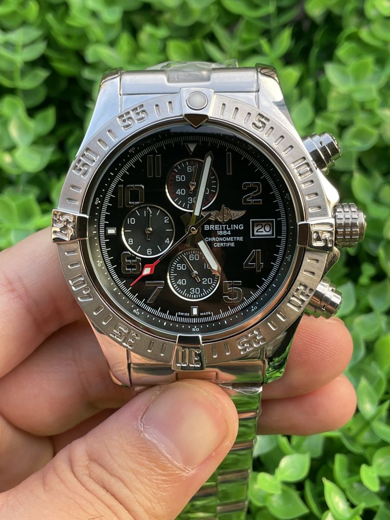 Replica Breitling Watch AAA Quality Quartz Battery Movement 316L Steel 42mm SUPEROCEAN Watch