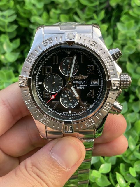 Replica Breitling Watch AAA Quality Quartz Battery Movement 316L Steel 42mm SUPEROCEAN Watch