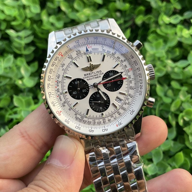 Replica Breitling Watch AAA Quality Quartz Battery Movement 316L Steel 42mm NAVITIMER Watch