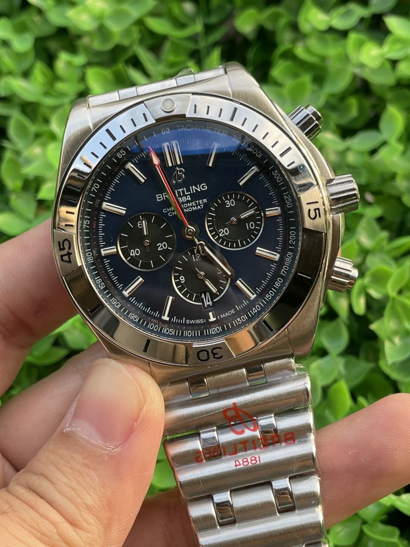 Replica Breitling Watch AAA Quality Quartz Battery Movement 316L Steel 42mm CHRONOMAT Watch