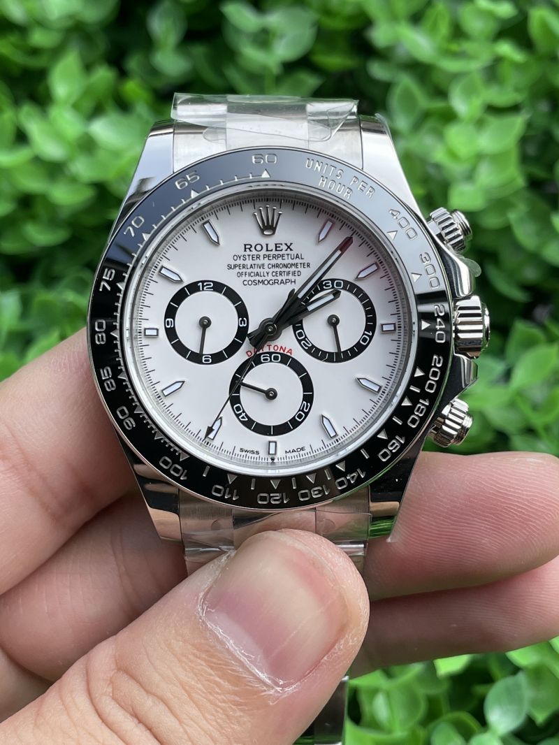 Replica Rolex Watch 5A Quality 4131 Timing Movement 904L Steel 1：1 40mm ZF Factory 126500LN Daytona Watch