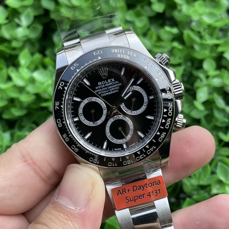 Replica Rolex Watch 5A Quality 4131 Timing Movement 904L Steel 1：1 40mm ZF Factory 126500LN Daytona Watch