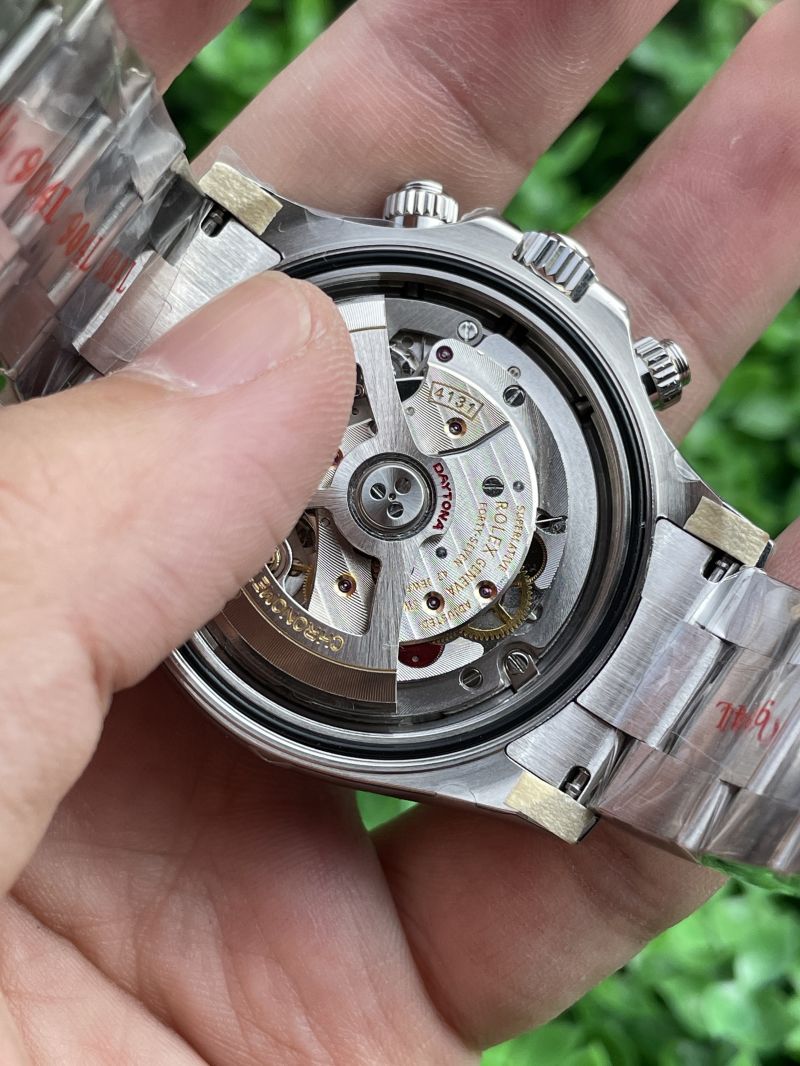 Replica Rolex Watch 5A Quality 4131 Timing Movement 904L Steel 1：1 40mm ZF Factory 126500LN Daytona Watch