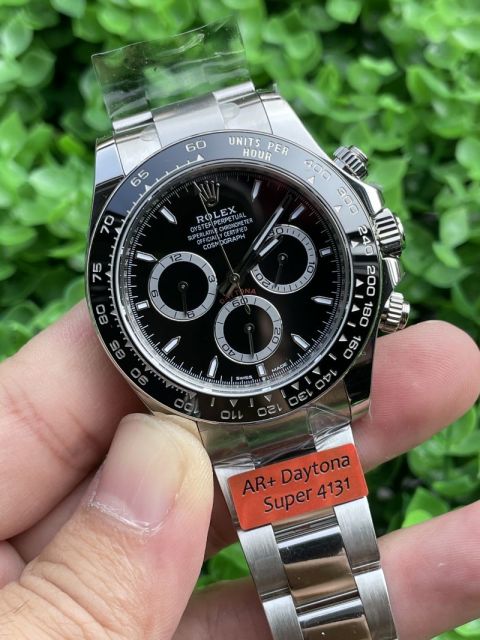Replica Rolex Watch 5A Quality 4131 Timing Movement 904L Steel 1：1 40mm ZF Factory 126500LN Daytona Watch