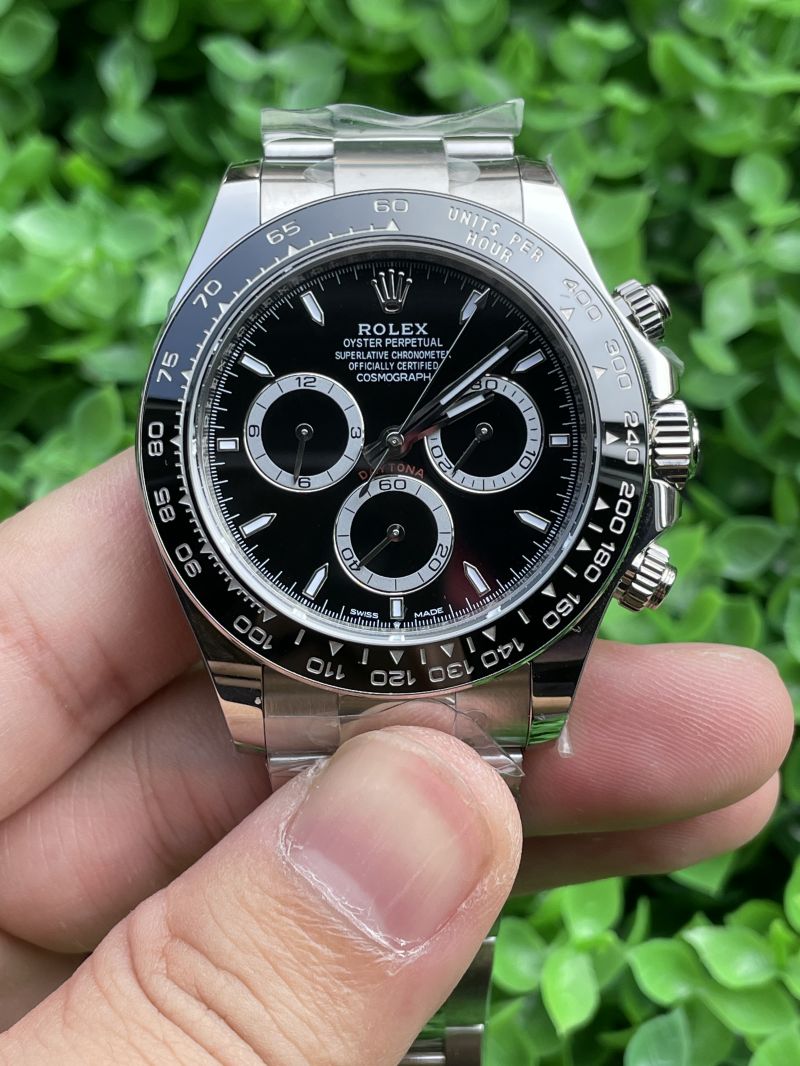 Replica Rolex Watch 5A Quality 4131 Timing Movement 904L Steel 1：1 40mm ZF Factory 126500LN Daytona Watch