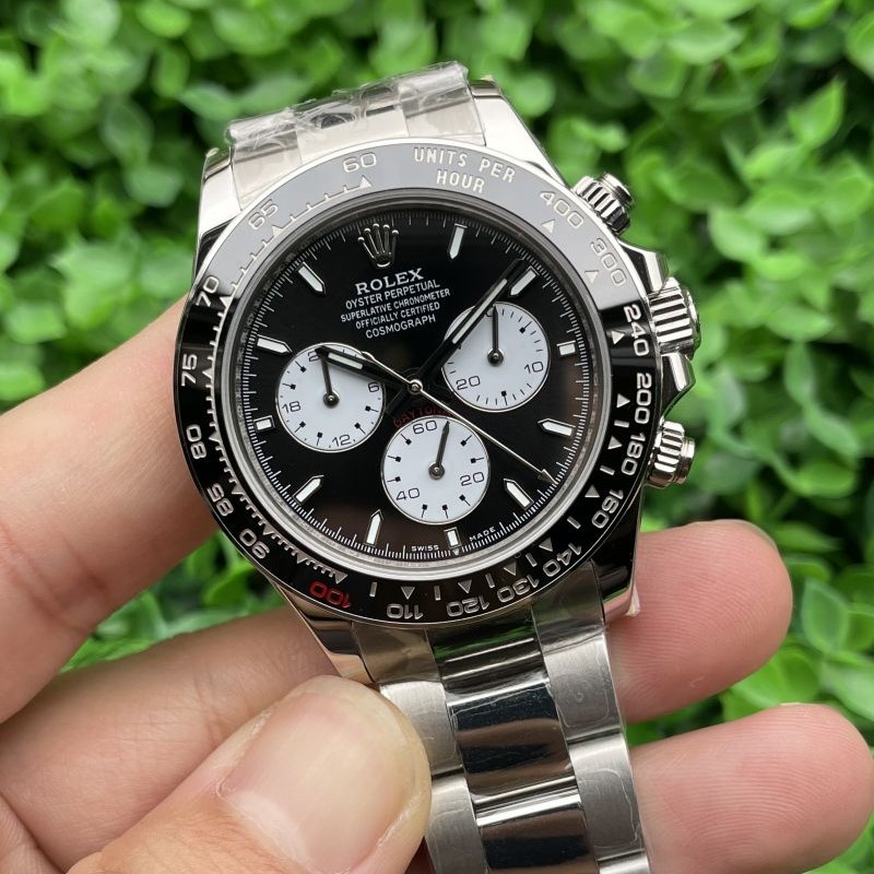 Replica Rolex Watch 5A Quality 7750 Timing Movement 904L Steel 1：1 40mm Noob Factory Daytona Watch