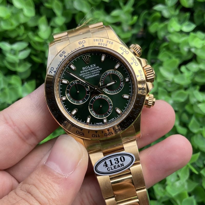 Replica Rolex Watch 5A Quality 4130 Timing Movement 904L Steel 1：1 40mm Clean Factory 12.3mm Thickness 116508 Daytona Watch
