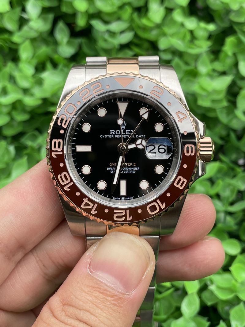 Replica Rolex Watch Seagull 2813 Movement AAA+ Quality K1 Factory 40mm Rootbeer GMT Master Watch