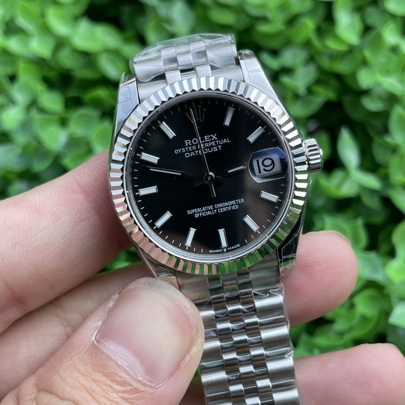 Replica Rolex Watch 5A Quality 2236 Movement 904L Steel 31mm Noob Factory Datejust Lady Wrist Watch