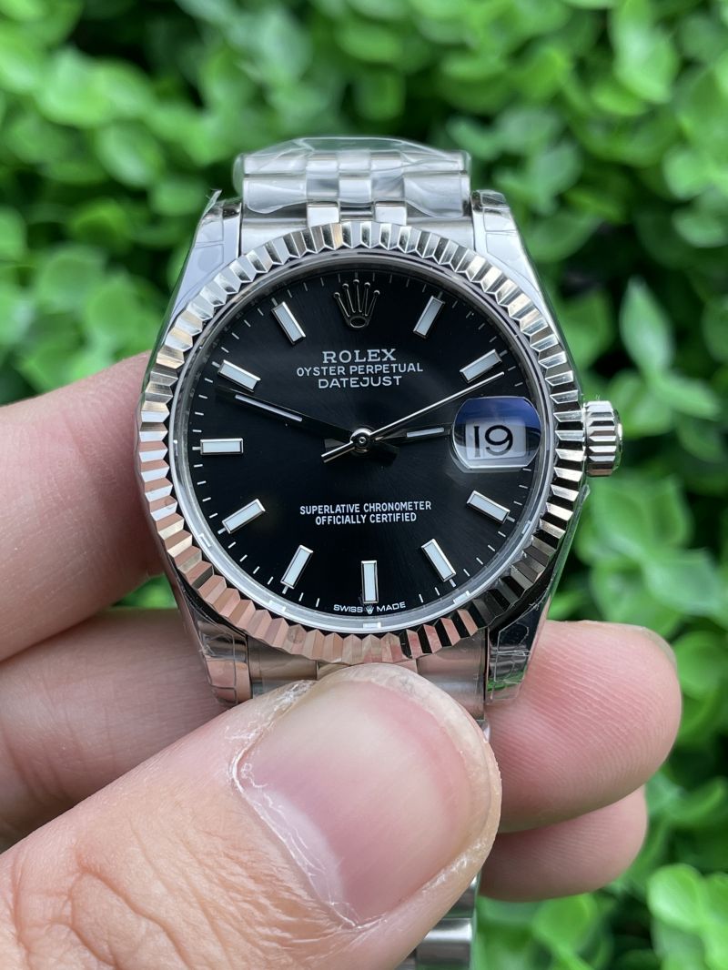 Replica Rolex Watch 5A Quality 2236 Movement 904L Steel 31mm Noob Factory Datejust Lady Wrist Watch