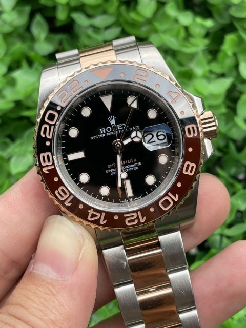 Replica Rolex Watch Seagull 2813 Movement AAA+ Quality K1 Factory 40mm Rootbeer GMT Master Watch