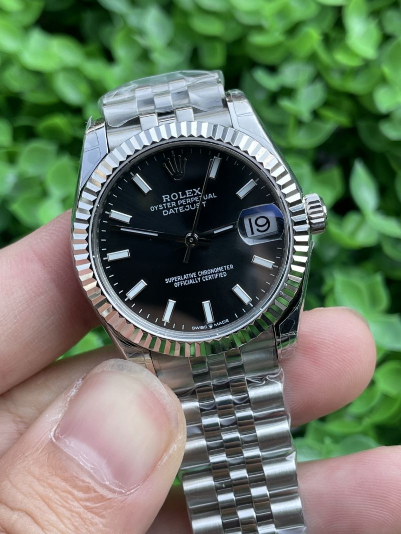 Replica Rolex Watch 5A Quality 2236 Movement 904L Steel 31mm Noob Factory Datejust Lady Wrist Watch
