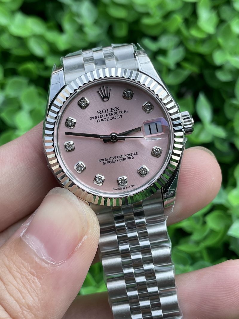 Replica Rolex Watch 5A Quality 2236 Movement 904L Steel 31mm Noob Factory Datejust Lady Wrist Watch