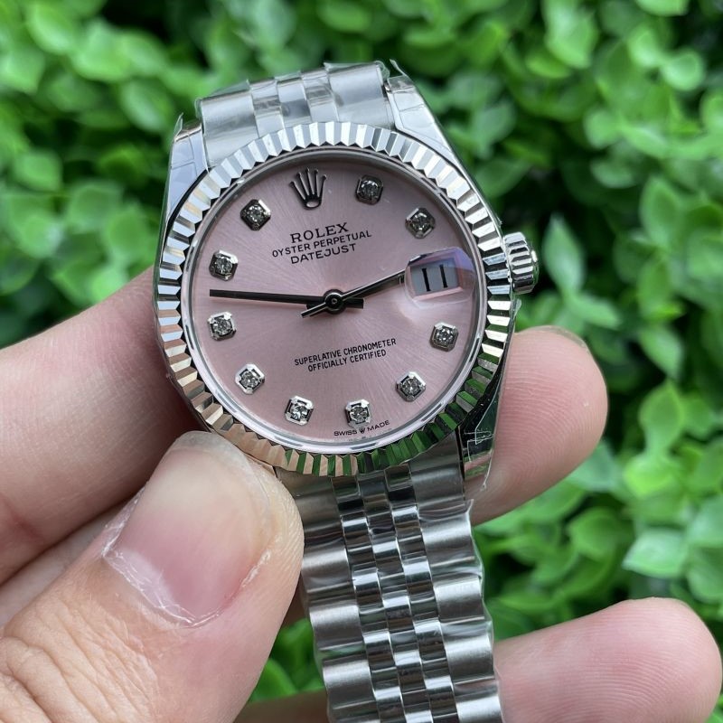 Replica Rolex Watch 5A Quality 2236 Movement 904L Steel 31mm Noob Factory Datejust Lady Wrist Watch