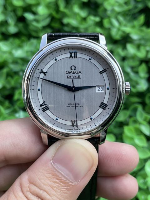 Replica Omega 5A Quality 2824 Movement Steel Steel 1：1 Noob Factory 39mm DE VILLE Watch