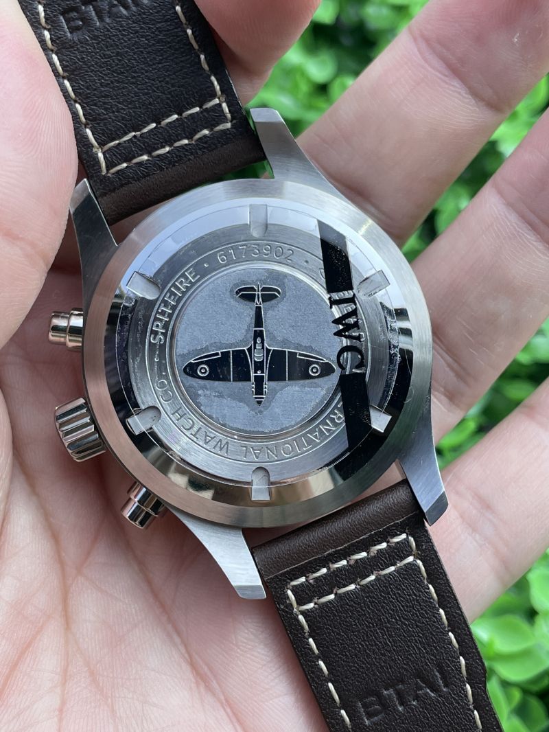 Replica IWC Watch 5A Quality 7750 Timing Function Movement 41mm Steel Case ZF Factory IW387903 PILOT'S Wacth