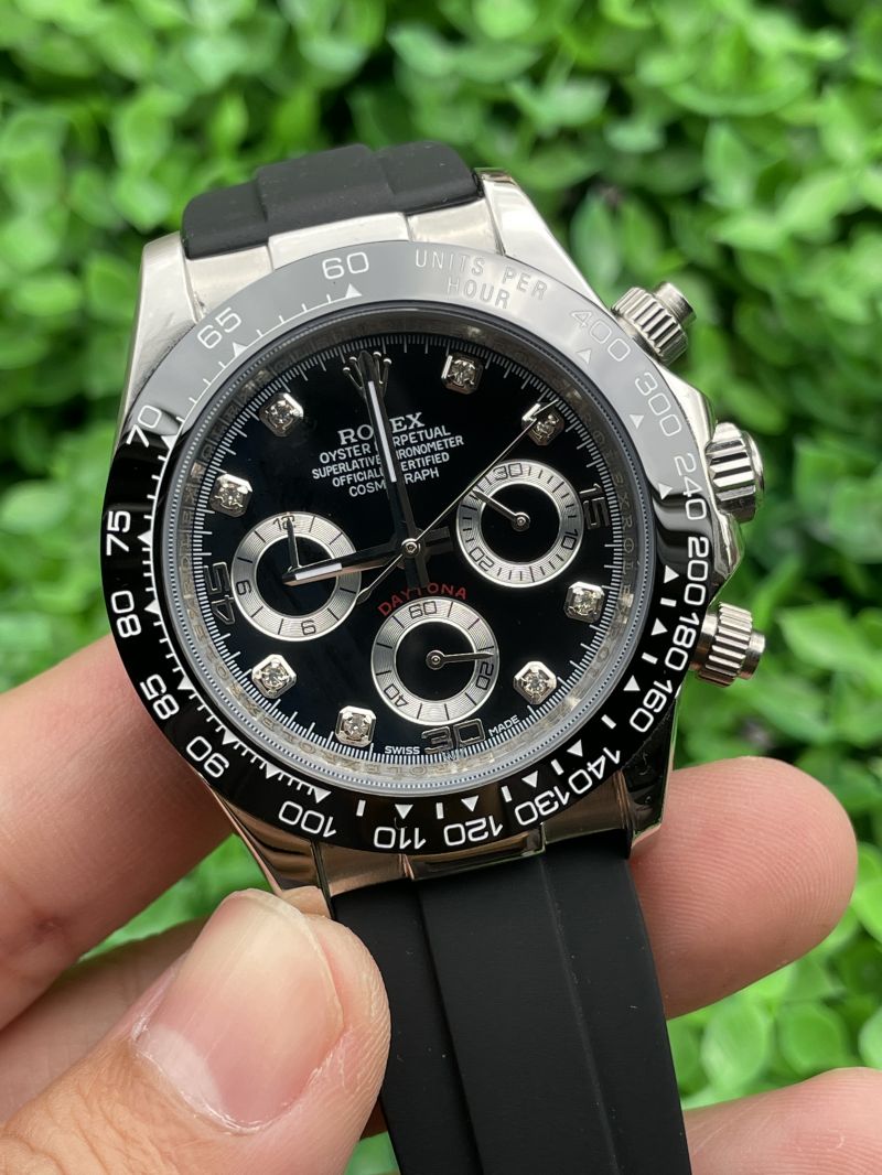 Replica Rolex Watch 3A Quality Quartz Timing Function Movement 316L Steel 40mm Daytona Watch