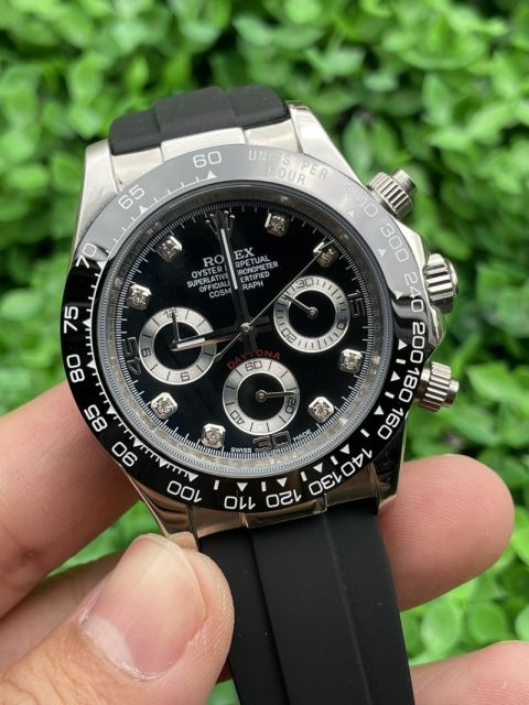 Replica Rolex Watch 3A Quality Quartz Timing Function Movement 316L Steel 40mm Daytona Watch