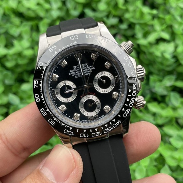 Replica Rolex Watch 3A Quality Quartz Timing Function Movement 316L Steel 40mm Daytona Watch