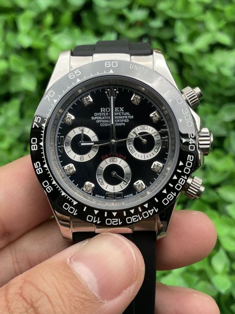 Replica Rolex Watch 3A Quality Quartz Timing Function Movement 316L Steel 40mm Daytona Watch