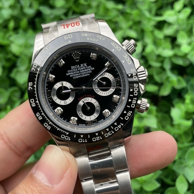 Replica Rolex Watch 3A Quality Quartz Timing Function Movement 316L Steel 40mm Daytona Watch