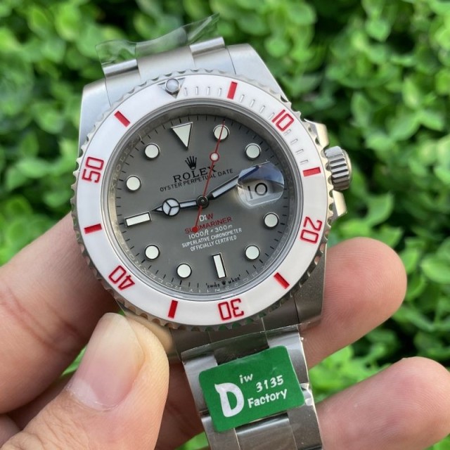 Replica Rolex Watch 3135 Movement 5A Quality Titanium Material DIW Factory 40mm Submariner Watch