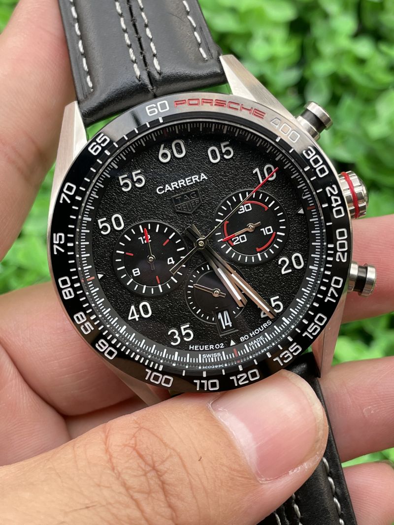 Replica TAG Heuer Watch AAA Quality Quartz Movement 316L Steel 43mm Copy Porsche Carrera Watches