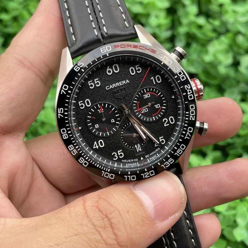 Replica TAG Heuer Watch AAA Quality Quartz Movement 316L Steel 43mm Copy Porsche Carrera Watches