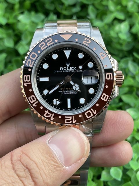 Replica Rolex Watch Seagull 2813 Movement 5A Quality BP Factory 40mm Rootbeer 126711CHNR Gmt Master Watch