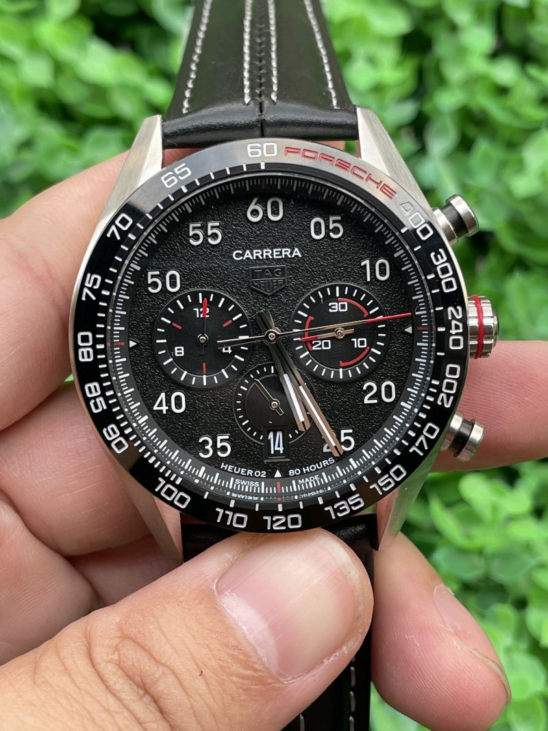 Replica TAG Heuer Watch AAA Quality Quartz Movement 316L Steel 43mm Copy Porsche Carrera Watches