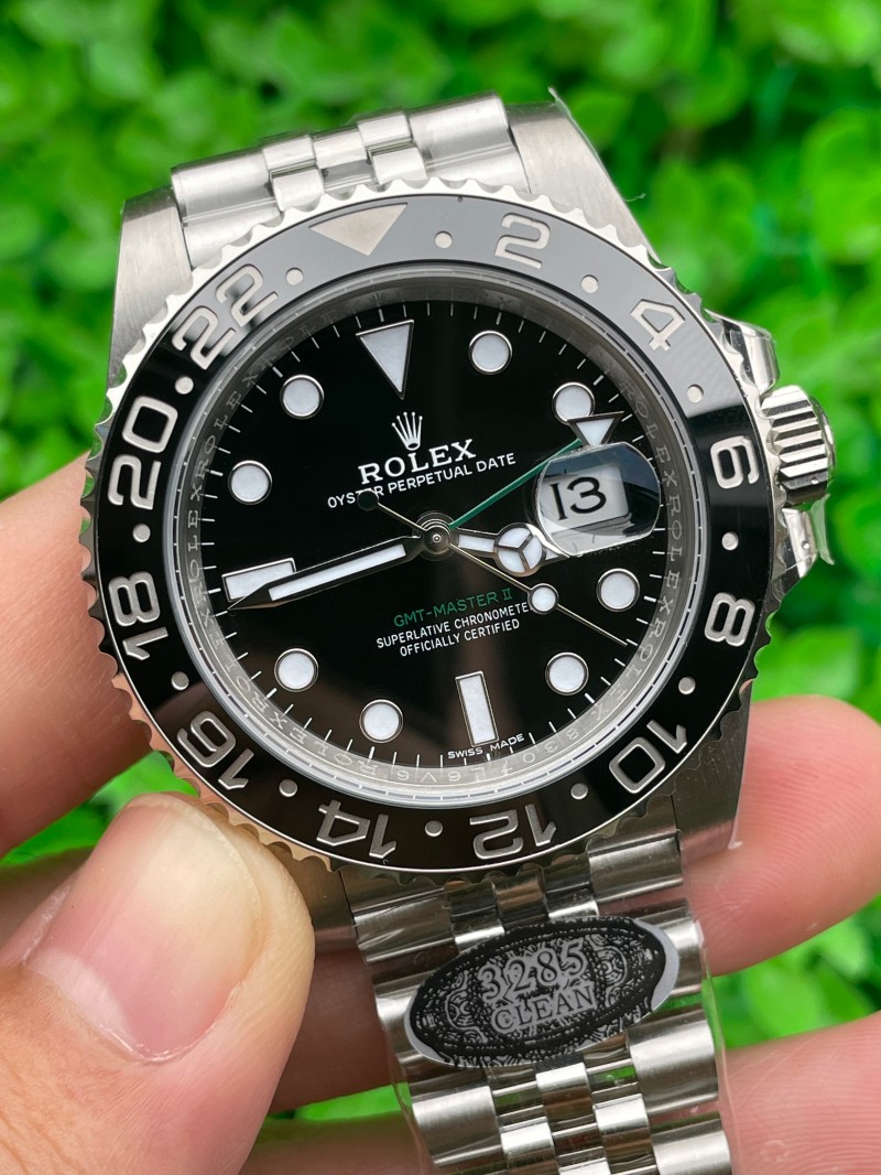 Replica Rolex Gmt Master Clean Factory 3285 Movement Jubilee Watches