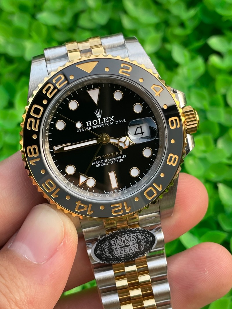 Replica Rolex Gmt Master Clean Factory 3285 Movement Bruce Jubilee  Watches